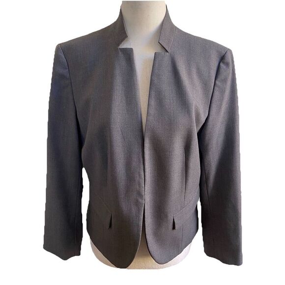 Nine West Blazer Jacket Gray Size 6 - Picture 1 of 12